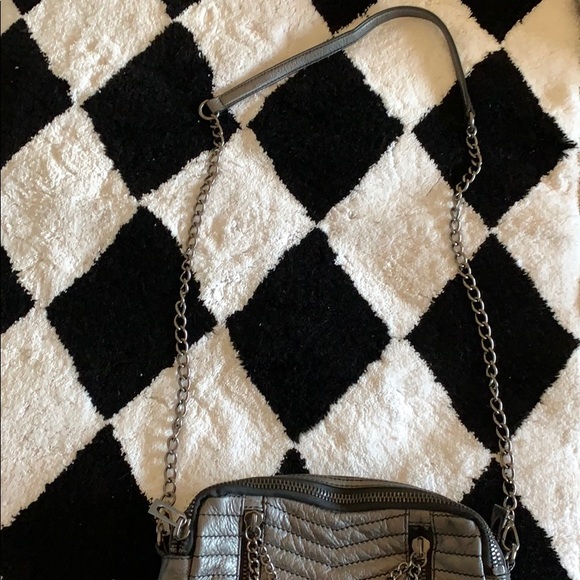 Sanctuary S1023 crossbody bag pewter chains - Picture 2 of 6